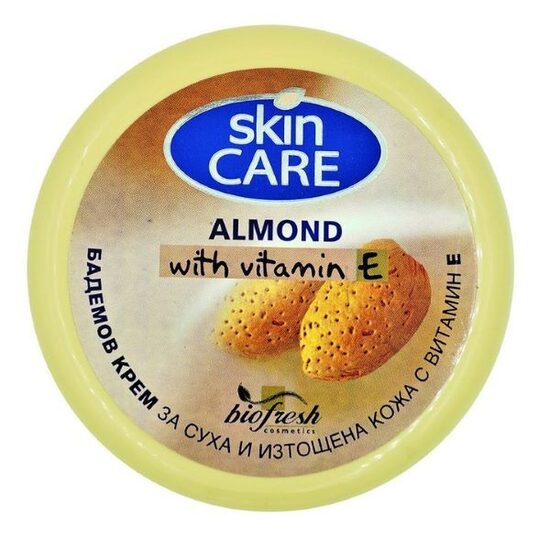 SKIN CARE FACE CREAM “Almond with Vitamin E”, 150 ml